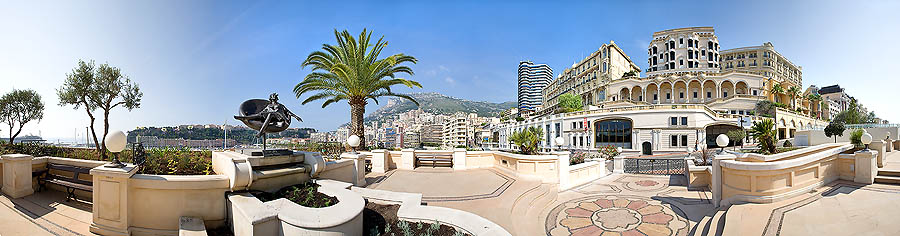 Montecarlo: l’Hôtel Hermitage, l’Istituto Monegasco di Medicina e chirurgia dello Sport, e il Centro Cardio-Toracico, Principato di Monaco