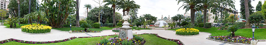 Principado de Mónaco, Jardín del Casino de Monte Carlo
