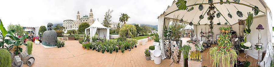 Monaco Principauté, Terrasses du Casino, Concours de Bouquets