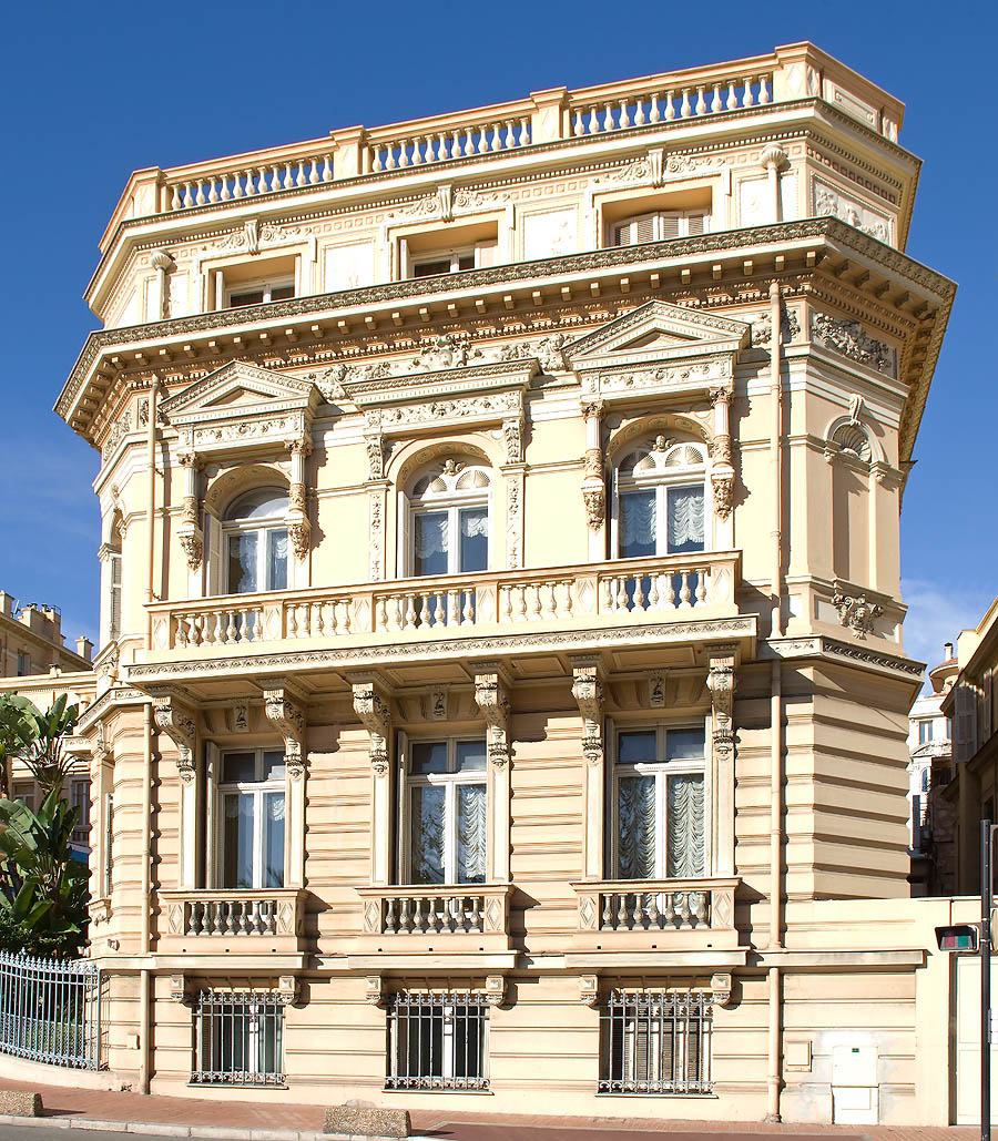 Golden Square Monte Carlo, Villa Belle Époque, Monaco Principality