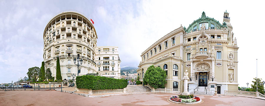 L'Hôtel de Paris e l'entrata dei Principi all'Opera di Montecarlo