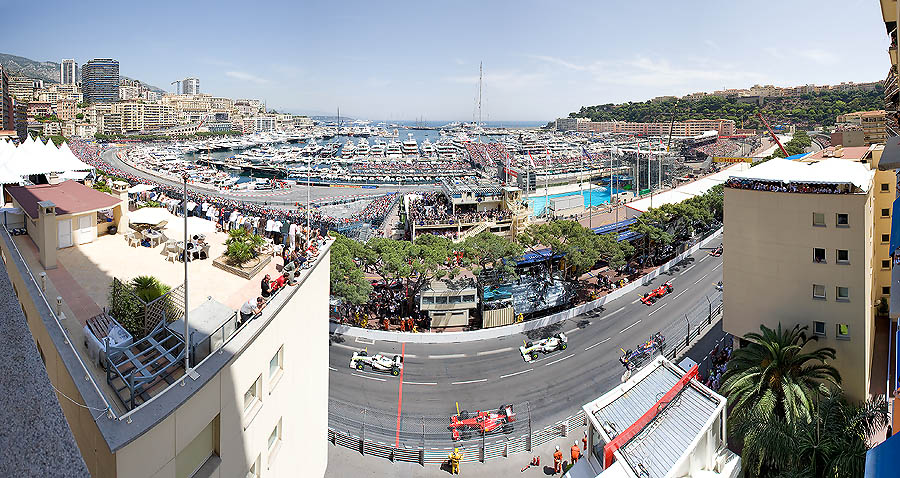 Partenza del Grand Prix di Formula 1 di Montecarlo