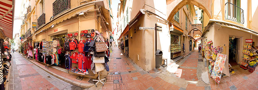 Los " Carrugi d’a Roca " en Monaco-Ville