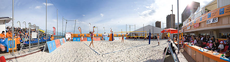 Spiaggia Larvotto, Torneo Volley