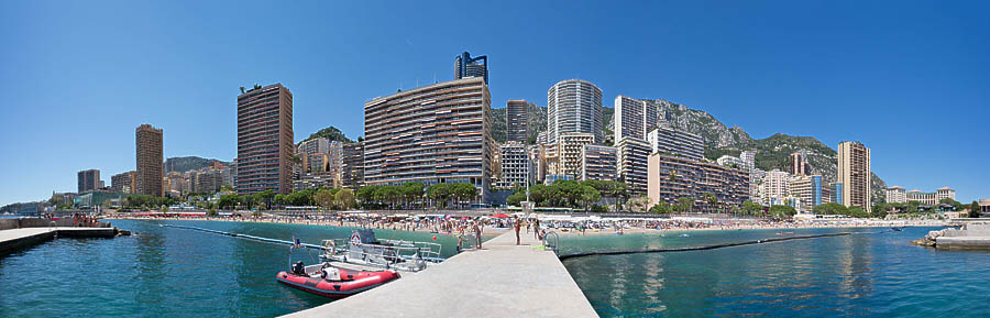 Spiaggia Larvotto, Principato Monaco